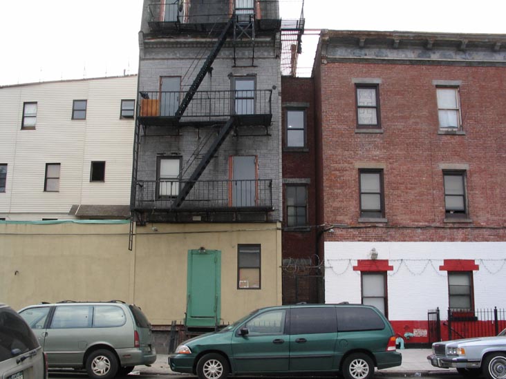 South Side of Clay Street Between Manhattan Avenue and Franklin Street, Greenpoint, Brooklyn, February 16, 2005