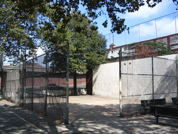 Handball Courts, Sergeant William Dougherty Playground, Greenpoint, Brooklyn, October 6, 2005