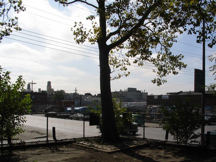 Anthony Street and Vandervoort Avenue Looking Southwest, Sergeant William Dougherty Playground, Greenpoint, Brooklyn, October 6, 2005