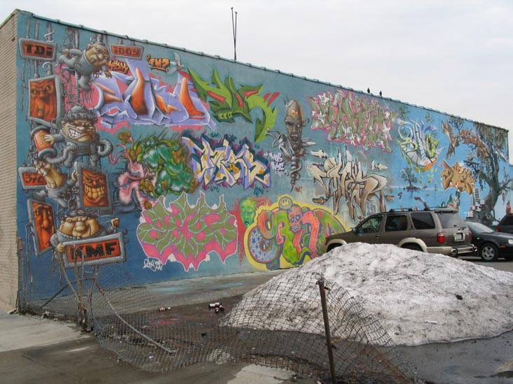 North Side of Dupont Street Between Provost Street and McGuinness Boulevard, Greenpoint, Brooklyn, February 16, 2005