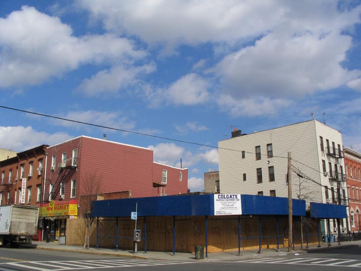 Manhattan Avenue and Eagle Street, NE Corner, Greenpoint, Brooklyn, February 17, 2005