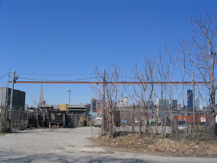 Franklin Street and Commercial Street, Looking North, Greenpoint, Brooklyn, March 15, 2005