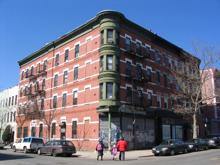 Franklin Street and Freeman Street, NW Corner, Greenpoint, Brooklyn, March 15, 2005