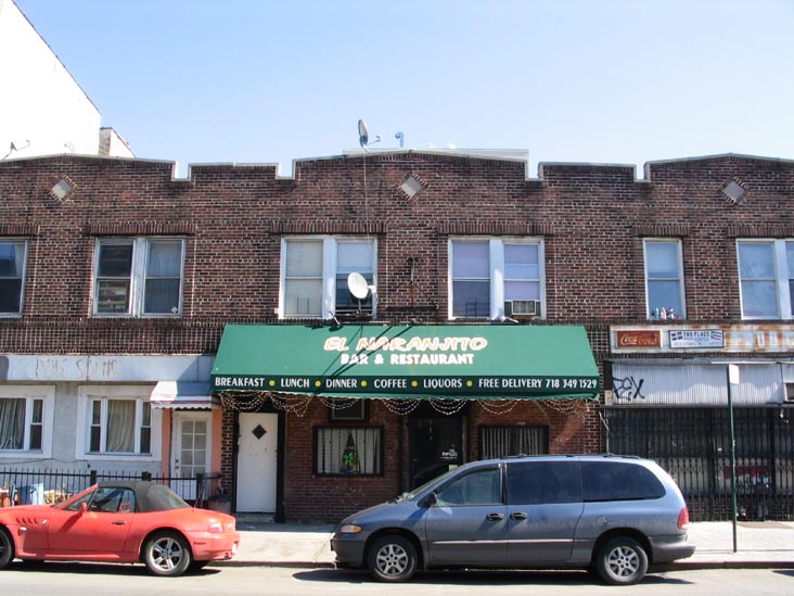 El Naranjito Bar & Restaurant, 162 Franklin Street, Greenpoint, Brooklyn, March 15, 2005