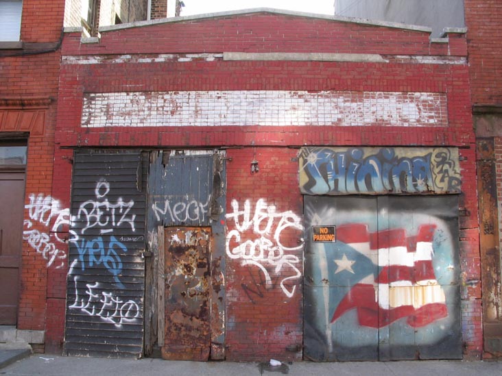 Garage, Greenpoint Avenue, Greenpoint, Brooklyn, February 7, 2005