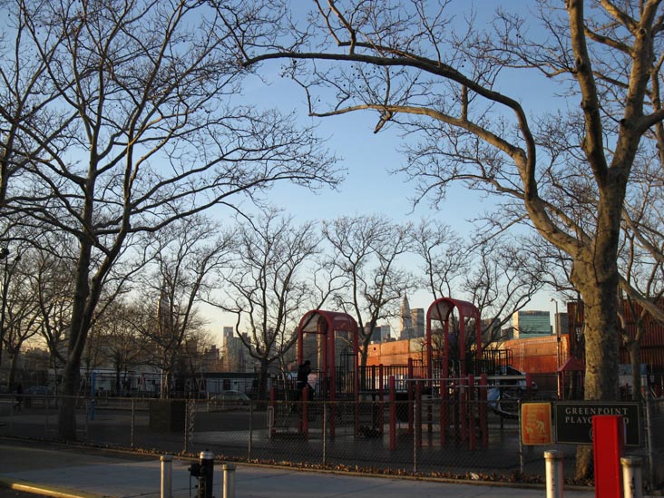 Greenpoint Playground, Greenpoint, Brooklyn, January 23, 2010