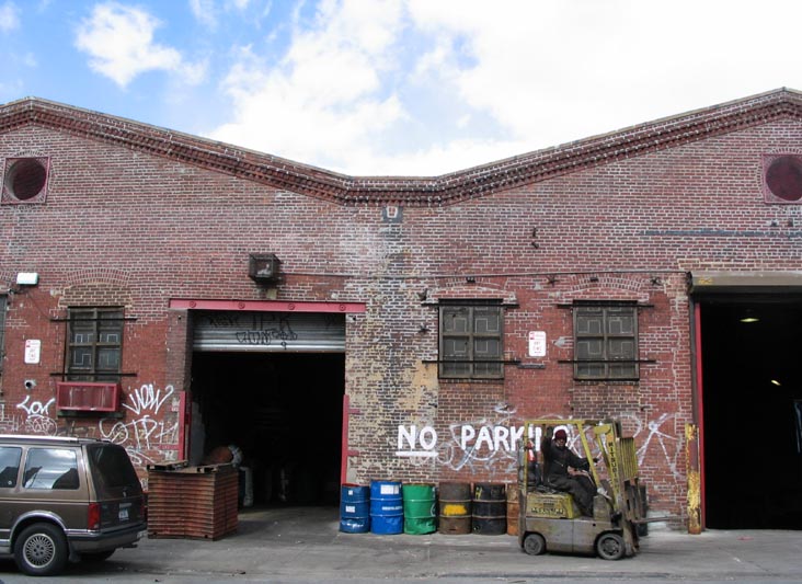North Side of Huron Street Between Provost Street and McGuinness Boulevard, Greenpoint, Brooklyn, February 18, 2005