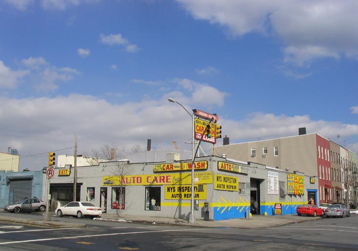 India Street and McGuinness Boulevard, NE Corner, Greenpoint, Brooklyn, February 25, 2005