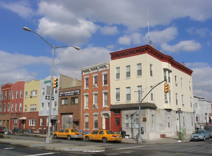 Java Street and McGuinness Boulevard, NE Corner, Greenpoint, Brooklyn, February 25, 2005