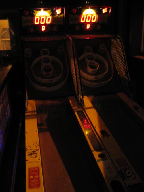 Skee-Ball, Lost and Found, 113 Franklin Street, Greenpoint, Brooklyn