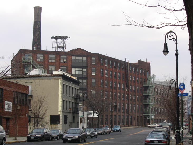 Manhattan Avenue Looking North From Box Street, Greenpoint, Brooklyn, February 21, 2004