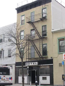 Hotel, Manhattan Avenue Near Clay Street, Greenpoint, Brooklyn, February 21, 2004