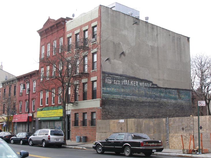 West Side of Manhattan Avenue Between Eagle Street and Freeman Street, Greenpoint, Brooklyn, February 21, 2004