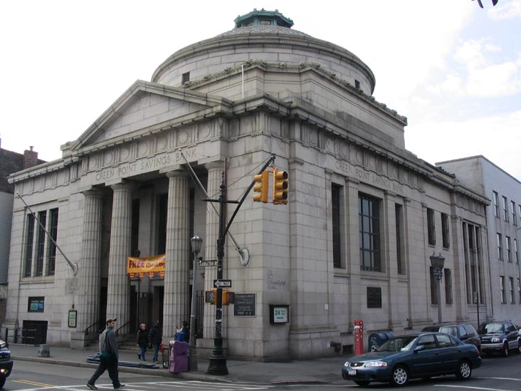 Greenpoint Savings Bank, 807 Manhattan Avenue, Greenpoint, Brooklyn, February 21, 2004