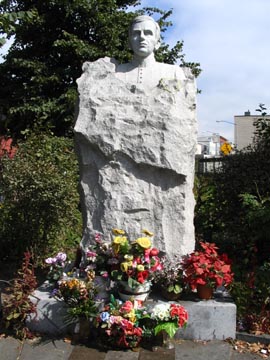 Father Popieluszko Statue, Father Popieluszko Square, McCarren Park, Greenpoint, Brooklyn