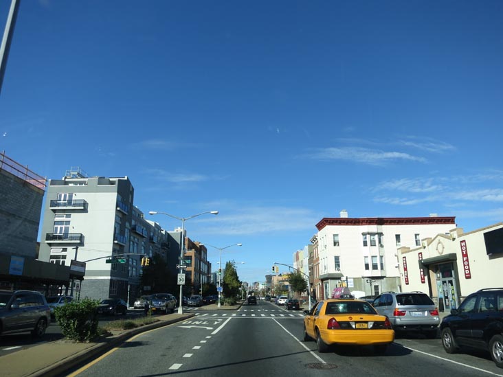 McGuinness Boulevard at Java Street, Greenpoint, Brooklyn, October 12, 2013
