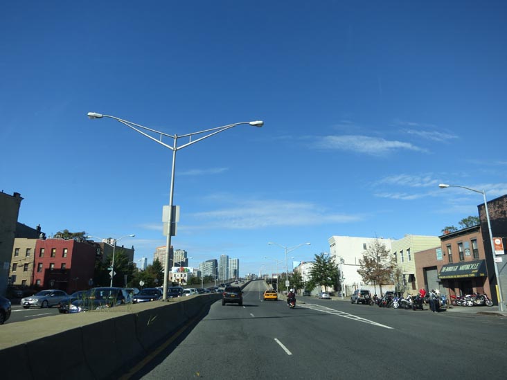 McGuinness Boulevard at Eagle Street, Greenpoint, Brooklyn, October 12, 2013
