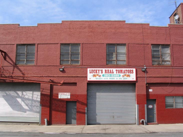Lucky's Real Tomatoes, 29 Meserole Avenue, Greenpoint, Brooklyn, March 16, 2005