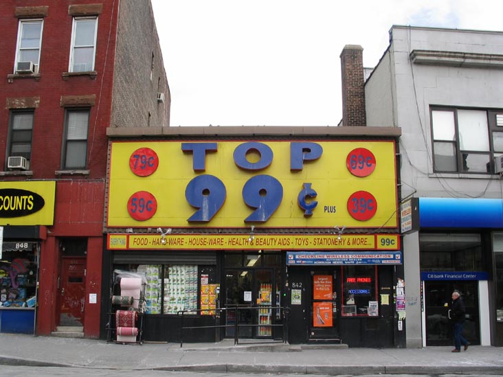 Top 99 Cent Plus, 842 Manhattan Avenue, Greenpoint, Brooklyn