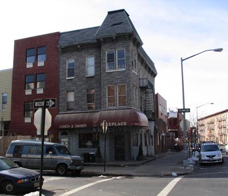 Norman Avenue Near Russell Street, Greenpoint, Brooklyn, February 7, 2005