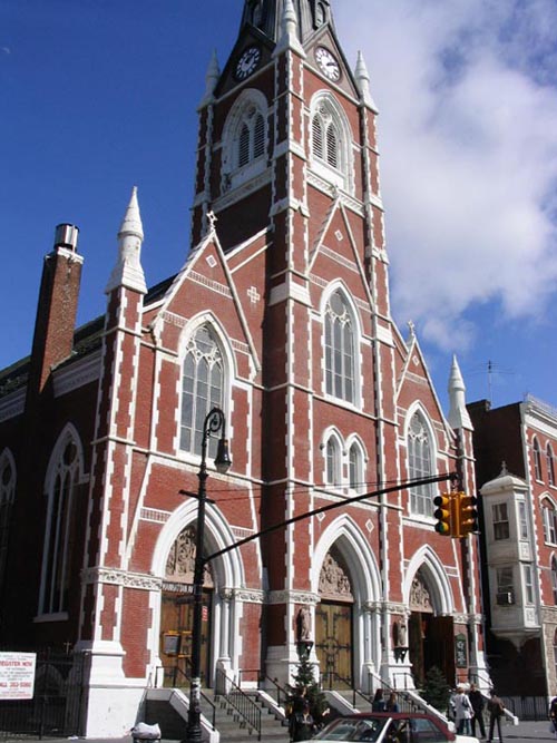 St. Anthony of Padua Church, 862 Manhattan Avenue, Greenpoint, Brooklyn, March 28, 2004