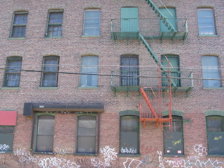 East Side of West Street Between Kent Street and Java Street, Greenpoint, Brooklyn, March 15, 2005