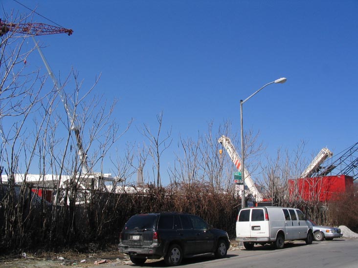 West Side of West Street Between Freeman Street and Eagle Street, Greenpoint, Brooklyn, March 15, 2005