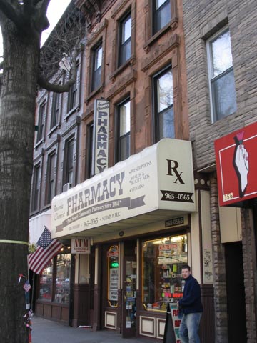 Ansonia Chemist, 358 Seventh Avenue, Park Slope, Brooklyn