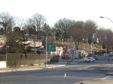 Greenwood Cemetery From 7th Avenue, Park Slope, Brooklyn
