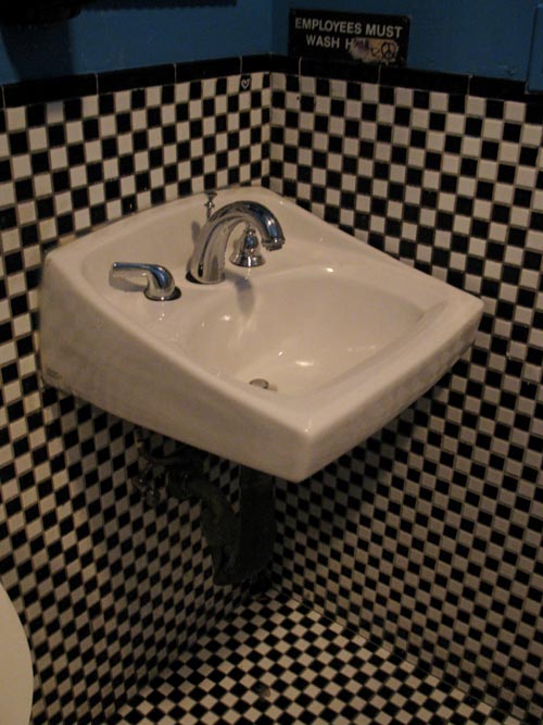 Employees Must Wash Hands, Union Hall, 702 Union Street, Park Slope, Brooklyn, December 18, 2010