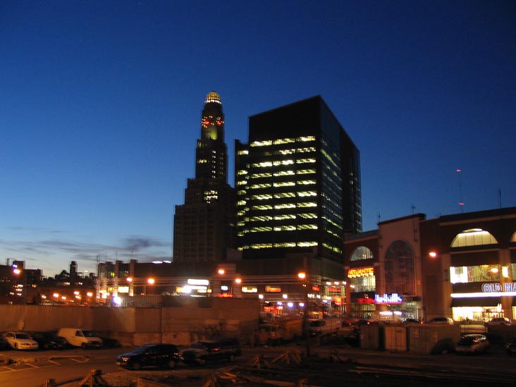 View From Pacific Street Looking North, Atlantic Yards, Prospect Heights, Brooklyn