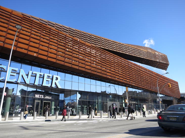 Barclays Center, 620 Atlantic Avenue, Prospect Heights, Brooklyn, January 17, 2013