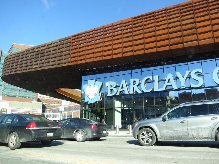 Barclays Center, 620 Atlantic Avenue, Prospect Heights, Brooklyn, January 17, 2013