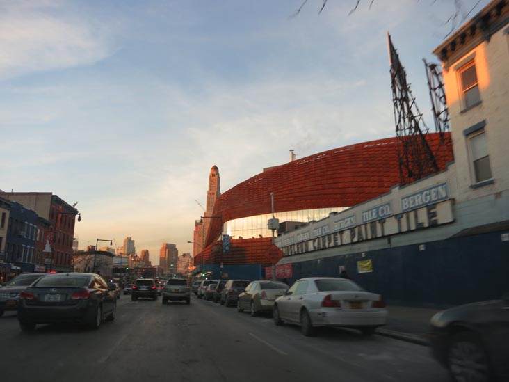 Barclays Center, 620 Atlantic Avenue, Prospect Heights, Brooklyn, January 17, 2013
