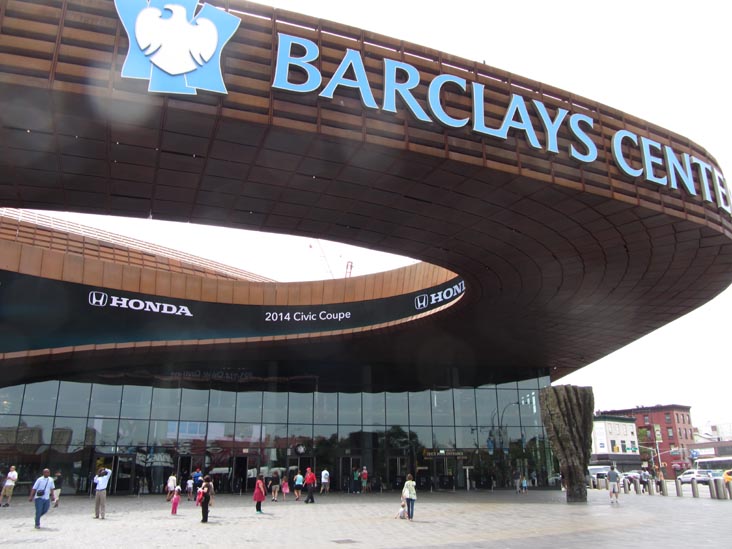 Barclays Center, Prospect Heights, Brooklyn, July 19, 2014