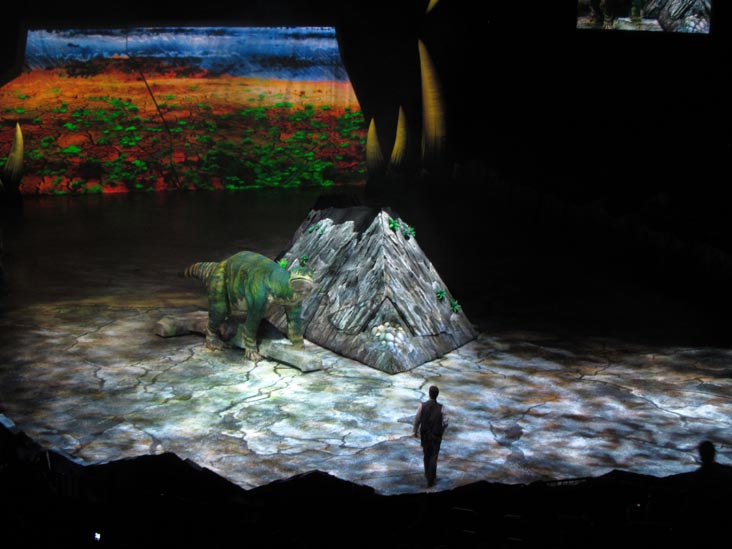 Walking With Dinosaurs, Barclays Center, Prospect Heights, Brooklyn, July 19, 2014