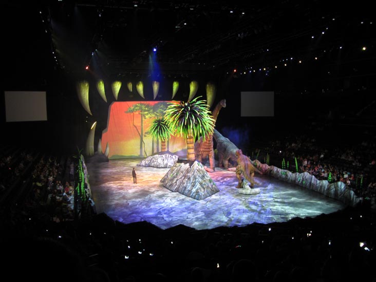 Walking With Dinosaurs, Barclays Center, Prospect Heights, Brooklyn, July 19, 2014