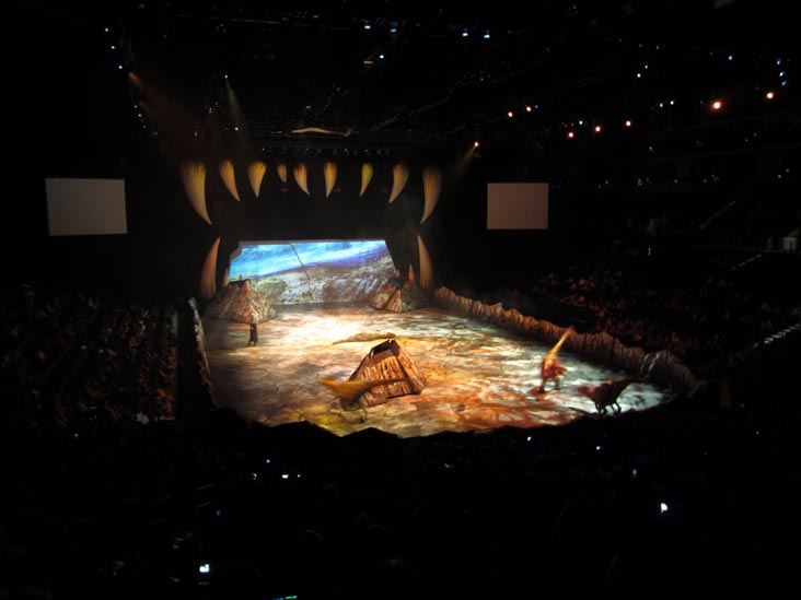 Walking With Dinosaurs, Barclays Center, Prospect Heights, Brooklyn, July 19, 2014
