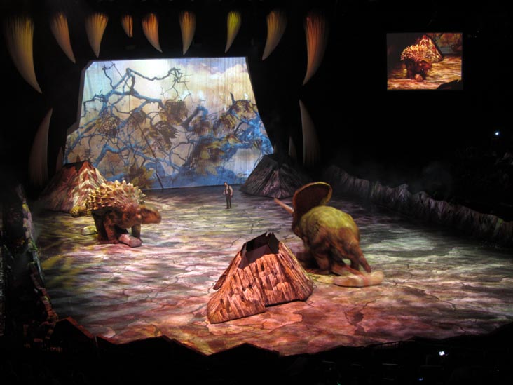 Walking With Dinosaurs, Barclays Center, Prospect Heights, Brooklyn, July 19, 2014