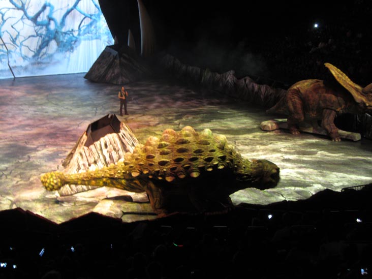 Walking With Dinosaurs, Barclays Center, Prospect Heights, Brooklyn, July 19, 2014