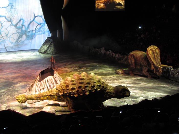 Walking With Dinosaurs, Barclays Center, Prospect Heights, Brooklyn, July 19, 2014