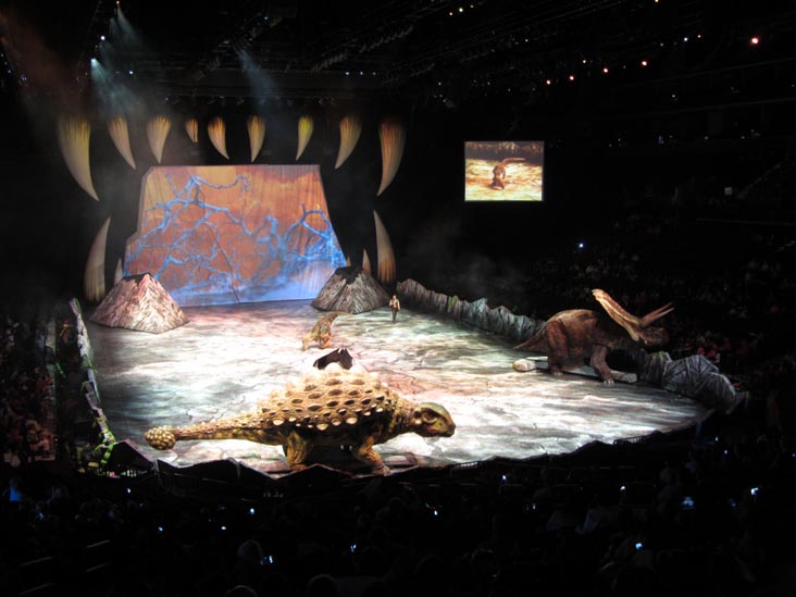 Walking With Dinosaurs, Barclays Center, Prospect Heights, Brooklyn, July 19, 2014