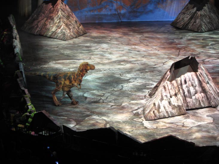 Walking With Dinosaurs, Barclays Center, Prospect Heights, Brooklyn, July 19, 2014