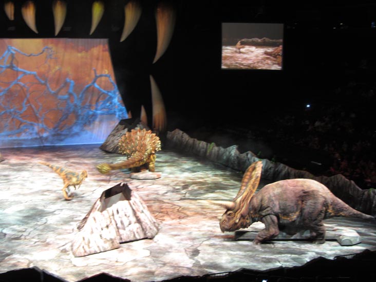 Walking With Dinosaurs, Barclays Center, Prospect Heights, Brooklyn, July 19, 2014