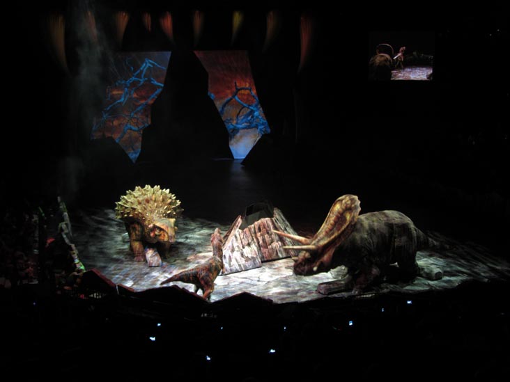 Walking With Dinosaurs, Barclays Center, Prospect Heights, Brooklyn, July 19, 2014