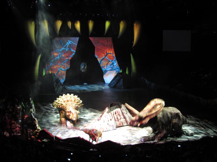 Walking With Dinosaurs, Barclays Center, Prospect Heights, Brooklyn, July 19, 2014