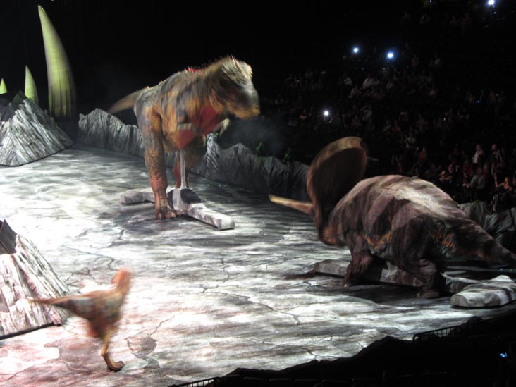 Walking With Dinosaurs, Barclays Center, Prospect Heights, Brooklyn, July 19, 2014
