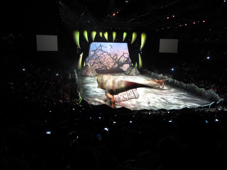 Walking With Dinosaurs, Barclays Center, Prospect Heights, Brooklyn, July 19, 2014