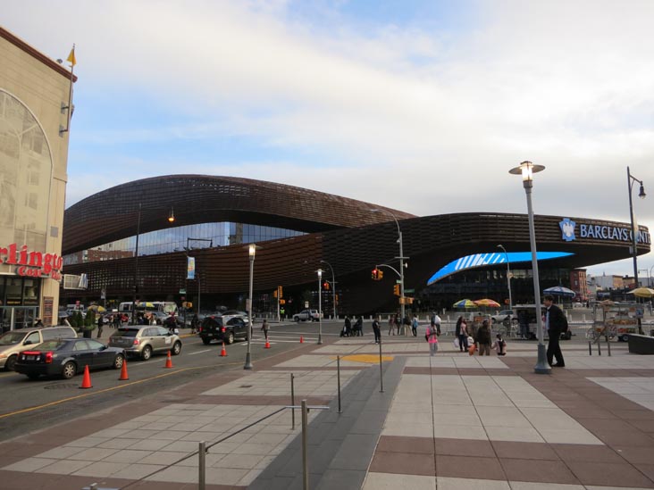 Barclays Center, 620 Atlantic Avenue, Prospect Heights, Brooklyn, October 18, 2012