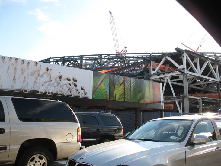 Barclays Center Construction, Prospect Heights, Brooklyn, October 28, 2011